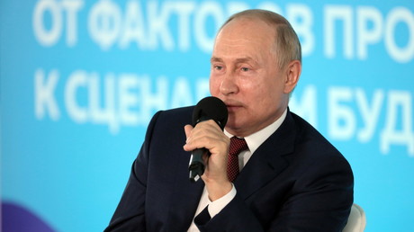Vladimir Poutine, le 1er septembre 2021, à Vladivostok, en Russie.