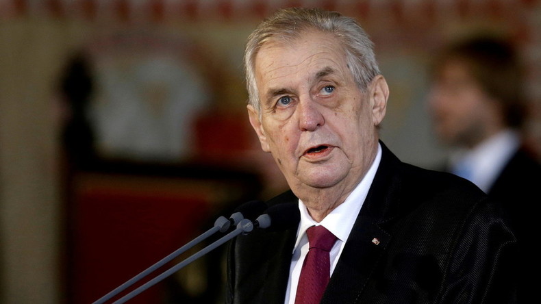 Le président tchèque Milos Zeman hospitalisé au lendemain des législatives