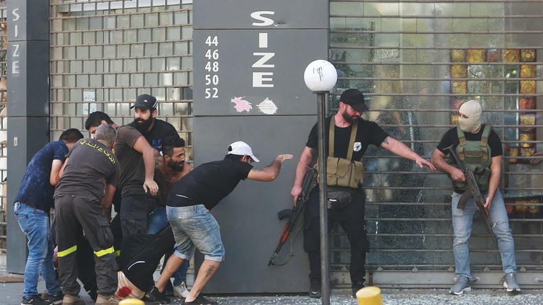 Beyrouth : six morts et 30 blessés lors d'échanges de tirs pendant une manifestation
