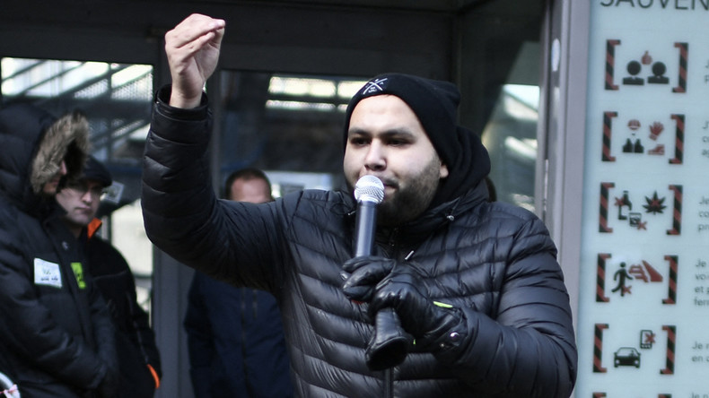 Pour Anasse Kazib, le drapeau tricolore a été «entaché par l'impérialisme français»