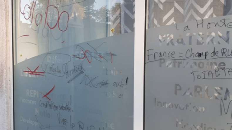 «Collabo», «Nazie» : la permanence d'une députée LREM cible de dégradations à Albi
