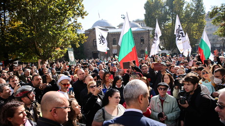 Bulgarie : manifestation à Sofia contre la mise en place du pass sanitaire