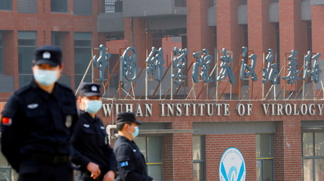 L'Institut de virologie de Wuhan lors de la visite des enquêteurs de l'OMS, le 3 février 2021 (image d'illustration).