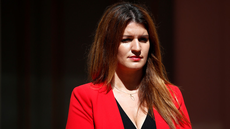 Marlène Schiappa agacée par la question d'une journaliste sur Nicolas Hulot