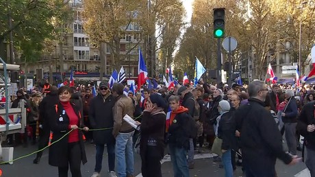 Paris : 17e samedi consécutif de manifestation contre le pass sanitaire