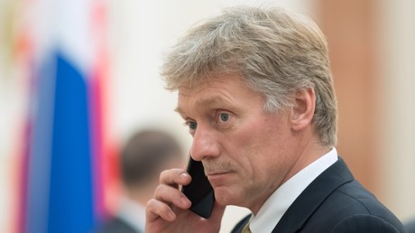 Le porte-parole du Kremlin Dmitri Peskov à Minsk, en Biélorussie, le 19 juin 2018.