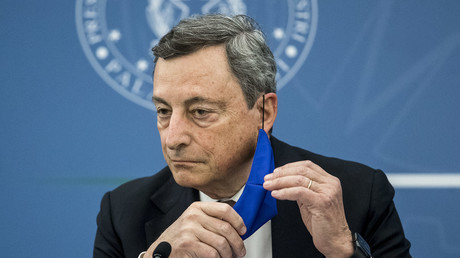 Mario Draghi, président du Conseil italien, a annoncé un durcissement des restrictions sanitaires avec une nouvelle mouture du green pass (image d'illustration).