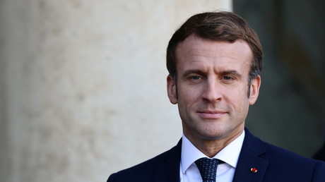 Le président français Emmanuel Macron à l'Elysée, le 1er décembre 2021.