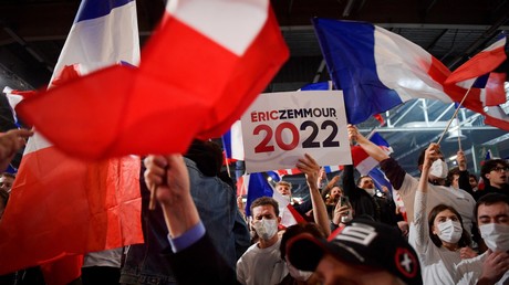 Les soutiens d'Eric Zemmour ont brimé les équipes de Quotidien présents au meeting de Villepinte (Seine-Saint-Denis) le 5 décembre 2021 (image d'illustration).
