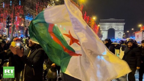 Champs-Elysées : célébration tendue après la qualification de l'Algérie en finale de la Coupe arabe