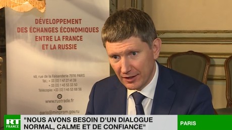 Le ministre russe de l'Economie souhaite un dialogue basé sur la «confiance» entre Paris et Moscou