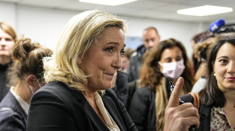 Marine Le Pen à Paris, le 15 novembre 2021 (image d'illustration).