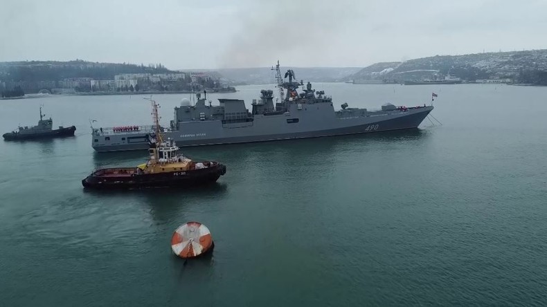 Exercices de la marine russe en mer Noire