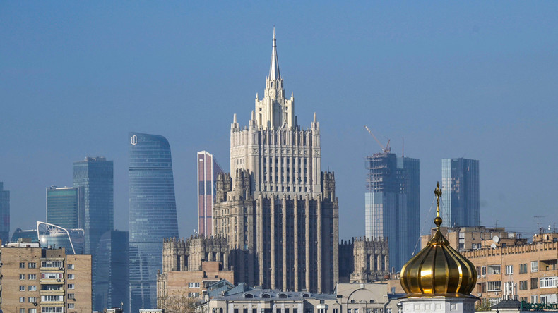 Le ministère russe des Affaires étrangères à Moscou