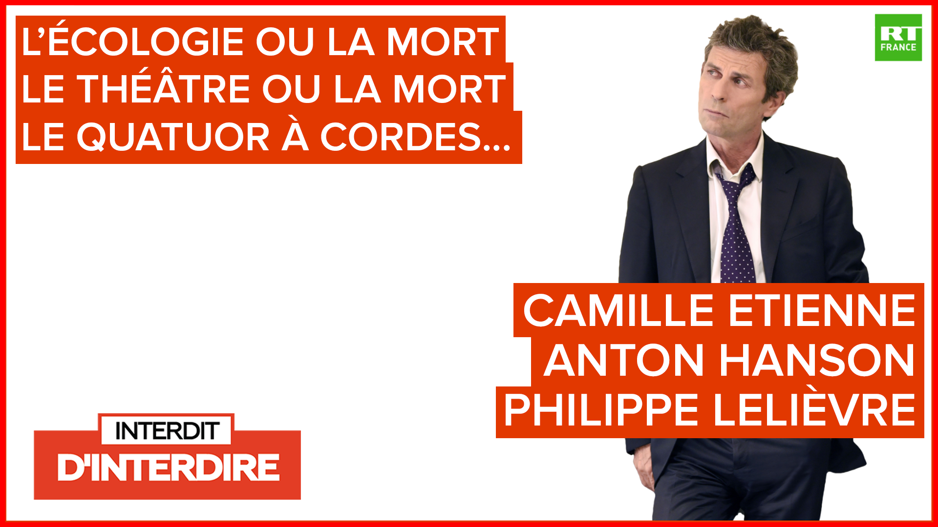 Interdit d'interdire / Culture : numéro 259 — RT en français