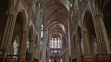 La basilique cathédrale de Saint-Denis, dans le nord de Paris, le 19 octobre 2016 (image d'illustration).
