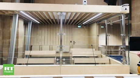 La salle d'audience des attentats du 13 novembre