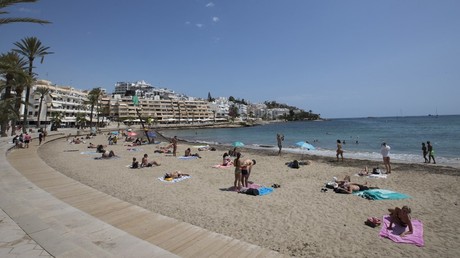 Cliché pris à Ibiza le 25 août 2021 (image d'illustration).