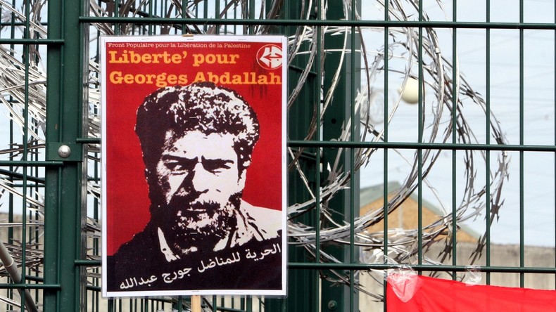 Georges Ibrahim Abdallah, militant communiste libanais en prison en France