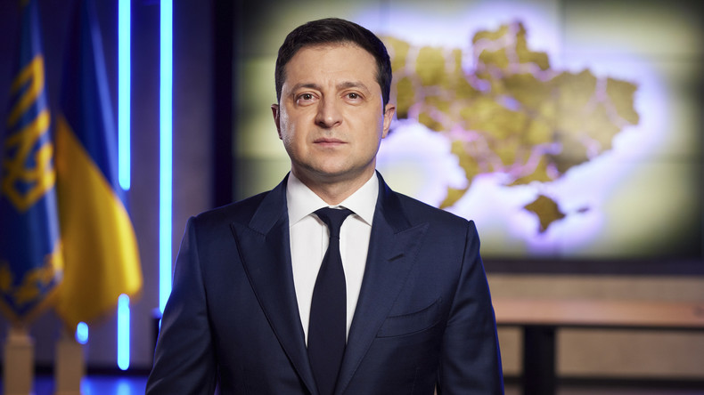Volodymyr Zelensky à Kiev