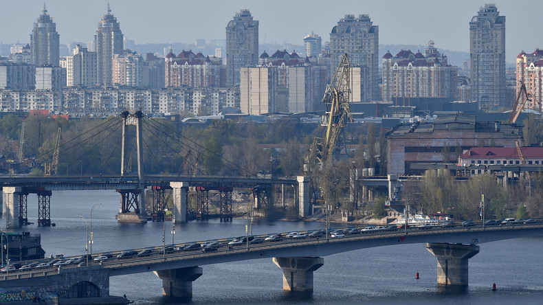 Vue sur Kiev, capitale de l'Ukraine.