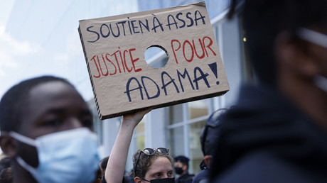 Une pancarte en soutien à Assa Traoré, fondatrice du collectif «vérité et justice pour Adama» (image d'illustration).