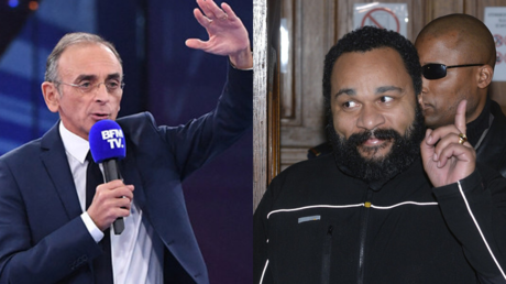 Eric Zemmour et Dieudonné M'Bala M'Bala