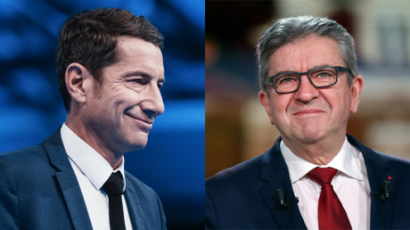 David Lisnard et Jean-Luc Mélenchon