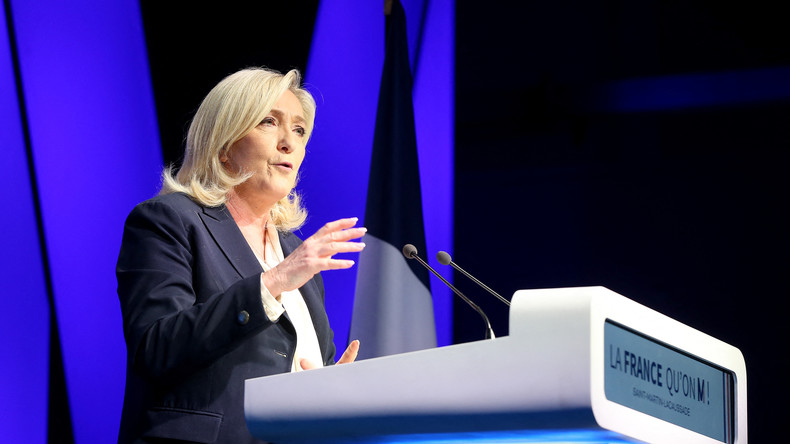 Achat de gaz en commun par l'UE : Marine Le Pen fustige une «opération pré-électoraliste»