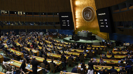 L'Assemblée générale de l'ONU «exige que la Russie cesse immédiatement» son opération en Ukraine