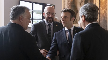 Emmanuel Macron, le 11 mars 2022, à Versailles (image d'illustration).