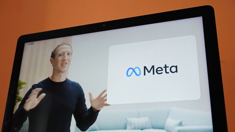 Mark Zuckerberg, PDG de Facebook, annonce le nouveau nom de son entreprise, Meta, le 28 octobre 2021 (image d'illustration).