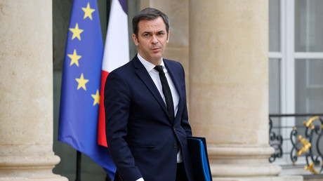 Olivier Véran à l'Elysée, le 16 mars 20022 (image d'illustration).