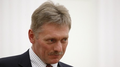 Le porte-parole du Kremlin, Dmitri Peskov, lors d'une réunion au Kremlin à Moscou le 21 juin 2017 (illustration)