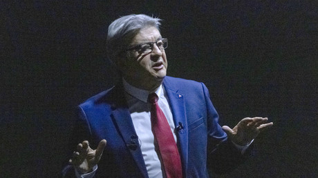 Jean-Luc Mélenchon lors d'un meeting à Nantes, le 16 janvier 2022 (image d'illustration).