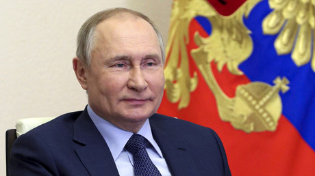 Le président russe Vladimir Poutine le 25 mars 2022 (image d'illustration).
