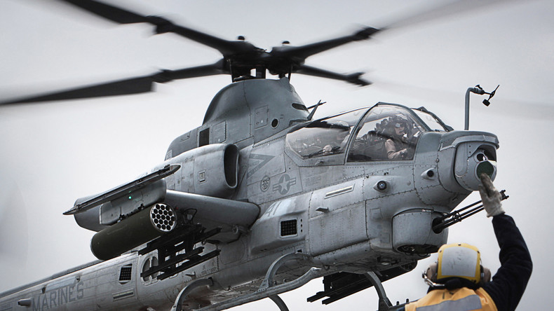 Un hélicoptère d'attaque AH-1Z Viper SuperCobra (image d'illustration).