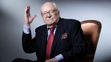 Jean-Marie Le Pen à Saint-Cloud le 14 janvier 2021