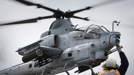 Un hélicoptère d'attaque AH-1Z Viper SuperCobra  (image d'illustration).