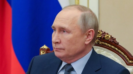 Vladimir Poutine, le président russe, estime que l'Union européenne pourrait inciter l'Ukraine à mettre fin aux bombardements dans la région du Donbass (image d'illustration).