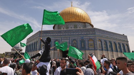 Manifestation sur l'esplanade des mosquées le 22 avril (image d'illustration).