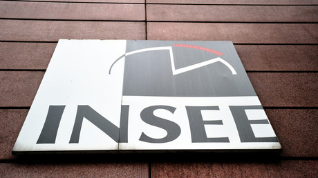Le logo de l'INSEE (Institut national de la statistique et des études économiques) photographié le 14 septembre 2010 (illustration).