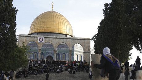 La mosquée al-Aqsa de Jérusalem, le 22 avril 2022 (image d'illustration).