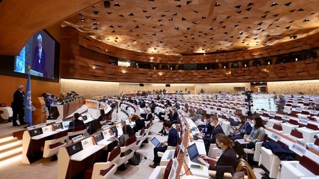 La salle du Conseil des droits de l'Homme de l'ONU à Genève (image d'illustration).