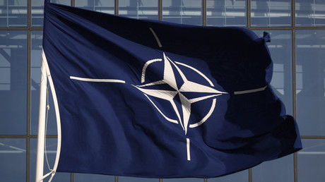 Drapeau de l'OTAN (image d'illustration).