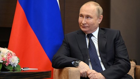 Vladimir Poutine à Sotchi le 23 mai (image d'illustration).