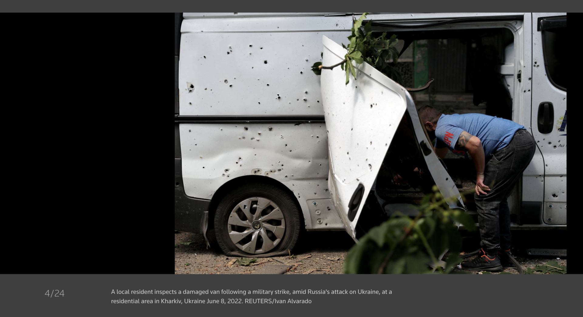 Reuters a diffusé la photographie d’un «habitant» tatoué d’une croix gammée dans un article sur la situation en Ukraine.