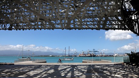 Pointe-à-Pitre, sur l'île de la Guadeloupe, le 12 février 2022.