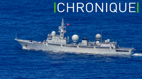 Un navire de surveillance de la marine chinoise (image d'illustration).