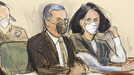 Croquis d'audience réalisé à New York le 28 juin 2022.